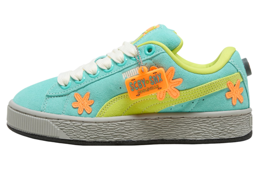 Puma x Scooby-Doo Suede XL Lime Smash / Aquatic