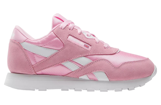 Reebok Cl Nylon GS Astro Rose / White