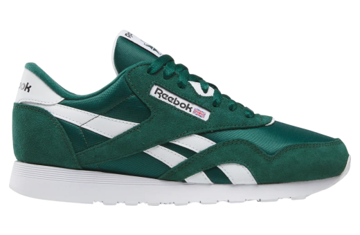 Reebok Classic Nylon Collegiate Green / White