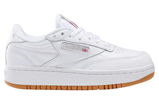 Reebok Club C Double WMNS White / Reebok Rubber Gum