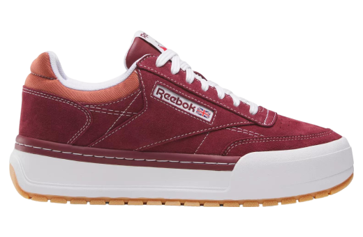 Reebok Club C Megacourt Rich Maroon / Brick Red