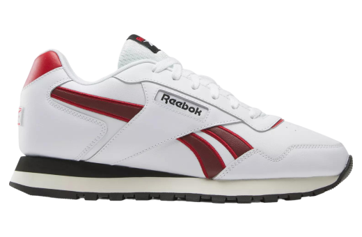 Reebok Glide White / Vector Red