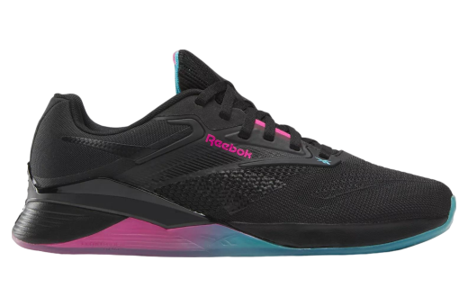 Reebok Nano X4 Black / Bold Cyan / Laser Pink