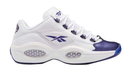 Reebok Question Low Purple Toe