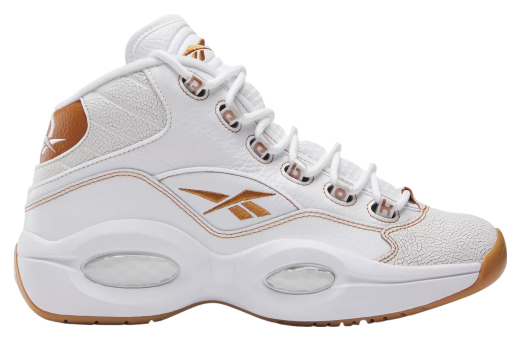 Reebok Question Mid White / Salted Caramel