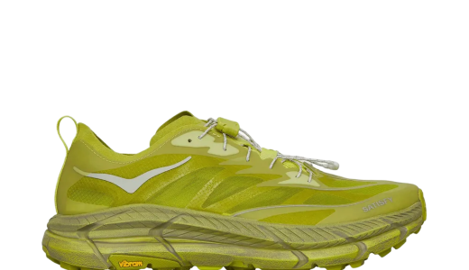 Satisfy x Hoka Mafate Speed ​​4 Sulphur