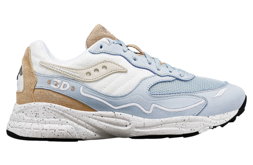 Saucony 3d Grid Hurricane Premium Light Blue / Cream