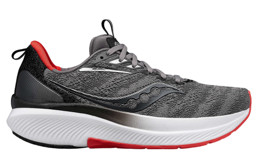 Saucony Echelon 9 Wide Charcoal / Red Sky