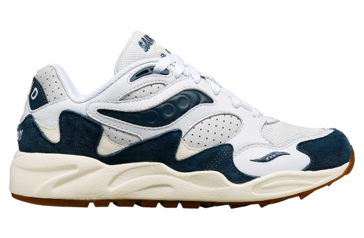 Saucony Grid Shadow 2 Ivy Prep White / Navy