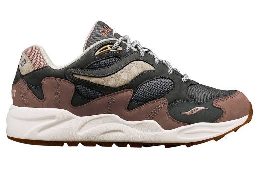 Saucony Grid Shadow 2 Secure Grey / Brown