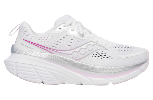Saucony Guide 18 WMNS White / Fuchsia