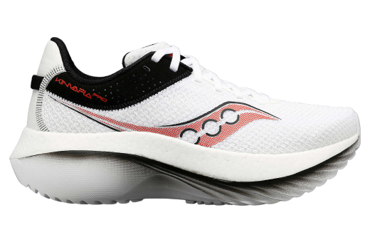 Saucony Kinvara Pro White / Infrared