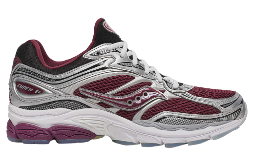 Saucony Progrid Omni 9 Socktop Maroon / Black