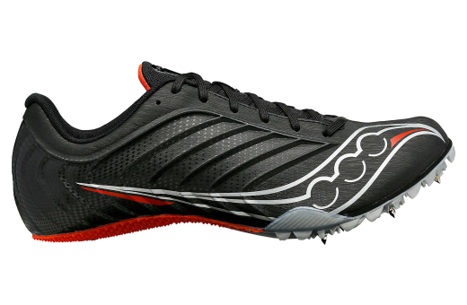 Saucony Spitfire 5 Black / Infrared