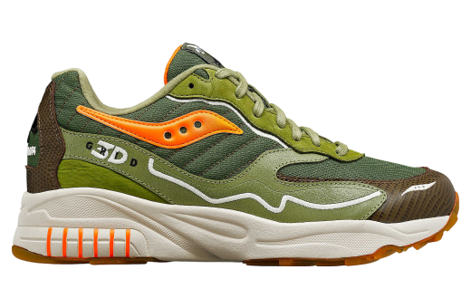 Saucony X Maybe Tomorrow 3d Grid Hurricane Tortoise