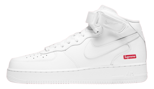 Supreme x Nike Air Force 1 Mid White