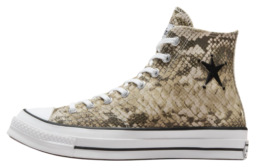 The Stussy x Converse Chuck 70 Snakeskin