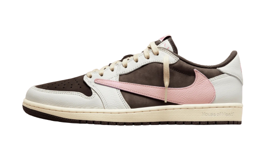 Travis Scott x Air Jordan 1 Low OG Dark Pony/Pink Oxford