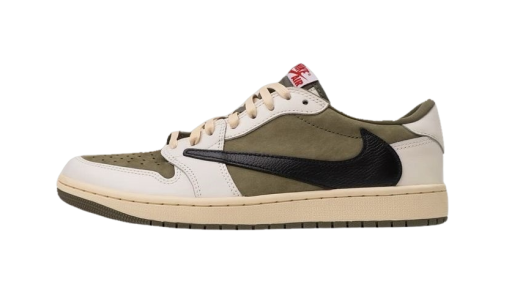 Travis Scott x Air Jordan 1 Low OG Medium Olive