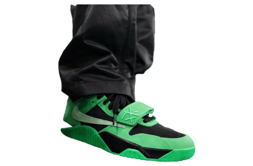 Travis Scott x Jordan Jumpman Jack Green Spark
