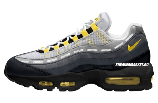 Undefeated x Nike Air Max 95 Black / Opti Yellow