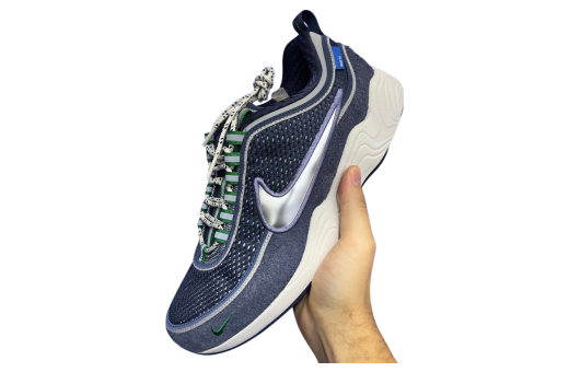 Undefeated x Nike Air Zoom Spiridon Thunder Blue