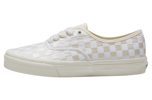 Vans Authentic Checkerboard Embroidered Checker White