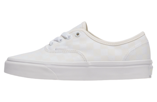 Vans Authentic Checkerboard Star White