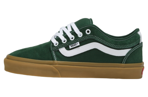 Vans Chukka Low Sidestripe Dark Green / Gum