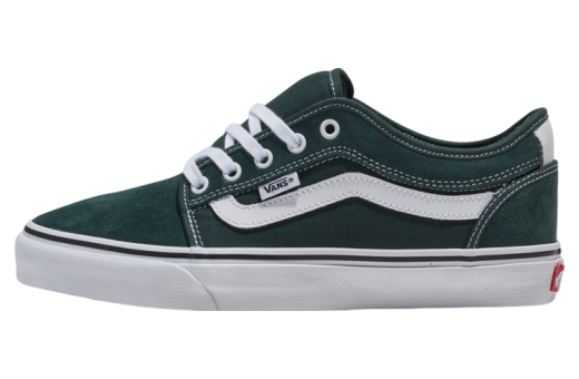 Vans Chukka Low Sidestripe Green Gables / True White