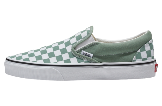 Vans Classic Slip-on Checkerboard Iceberg Green