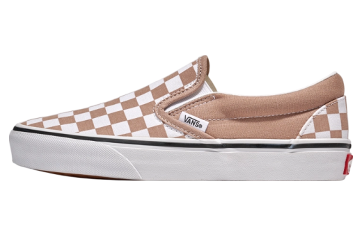 Vans Classic Slip-On Checkerboard Warm Taupe Brown