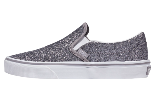 Vans Classic Slip-On WMNS Glitter Gunmetal Grey