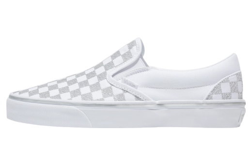 Vans Classic Slip-On WMNS Metallic True White