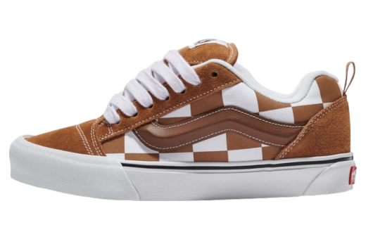 Vans Knu Skool Mega Check Brown / Gum