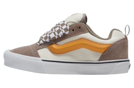 Vans Knu Skool Mega Check Gray / Marshmallow