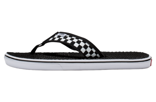 Vans Mte Checkerboard La Costa Lite Sandal Black / White