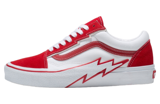 Vans Old Skool Bolt 2-tone Red / True White