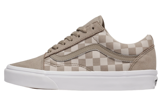 Vans Old Skool Checkerboard Moon Rock Beige