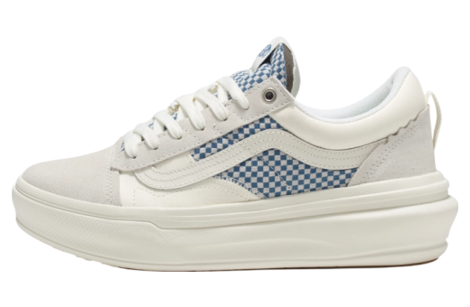 Vans Old Skool Overt Plus Comfycush Lux Check Marshmallow