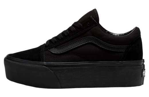 Vans Old Skool Stackform WMNS Canvas Black / Black