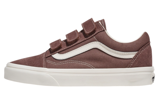 Vans Old Skool V WMNS Deep Taupe Brown / Marshmallow White