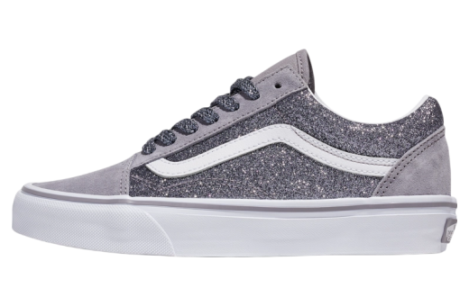 Vans Old Skool WMNS Glitter Gunmetal Grey