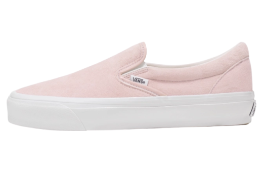 Vans Premium Classic Slip-On Suede Sepia Rose Pink - Feb