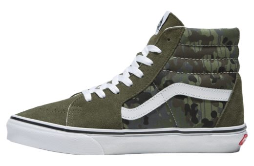 Vans Sk8-Hi Rain Camo Green / Multi