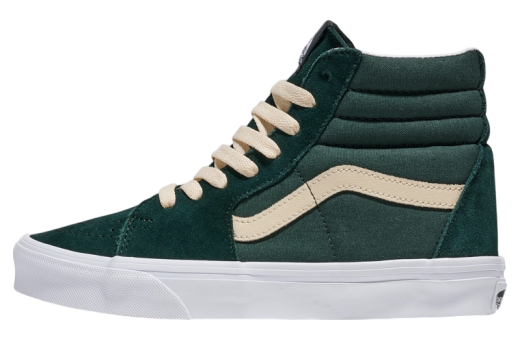 Vans Sk8-Hi Suede Scarab Green