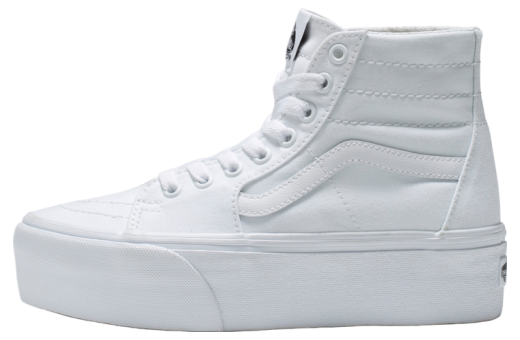 Vans Sk8-hi Tapered Stackform Canvas True White