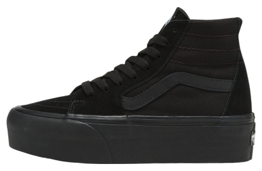 Vans Sk8-hi Tapered Stackform Suede Canvas Black