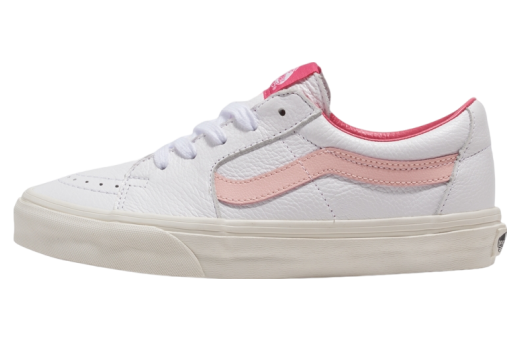 Vans Sk8-low Premium Leather Hot Pink