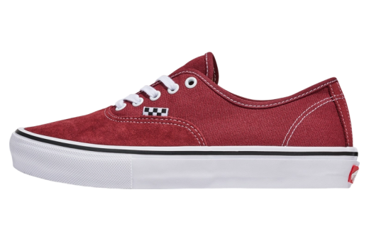 Vans Skate Authentic Burgundy / White